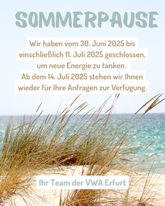 Sommerpause 2025